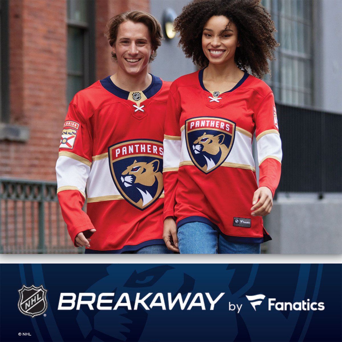 Florida Panthers Breakaway Home Replica Jersey