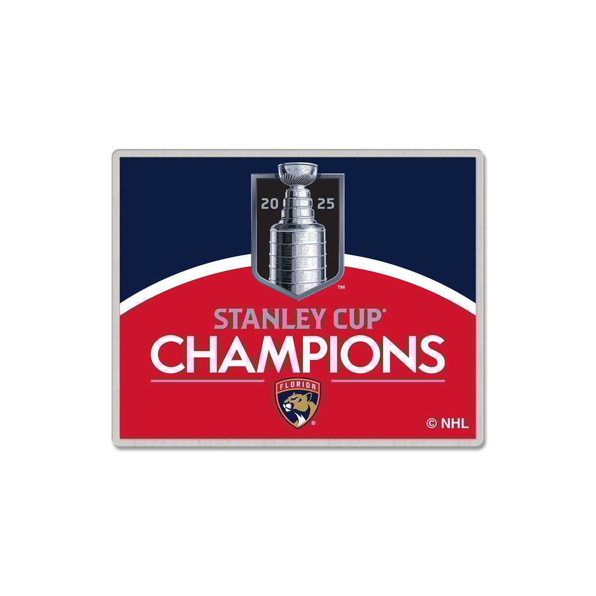 Florida Panthers  2025 Stanley Cup Champions Pin