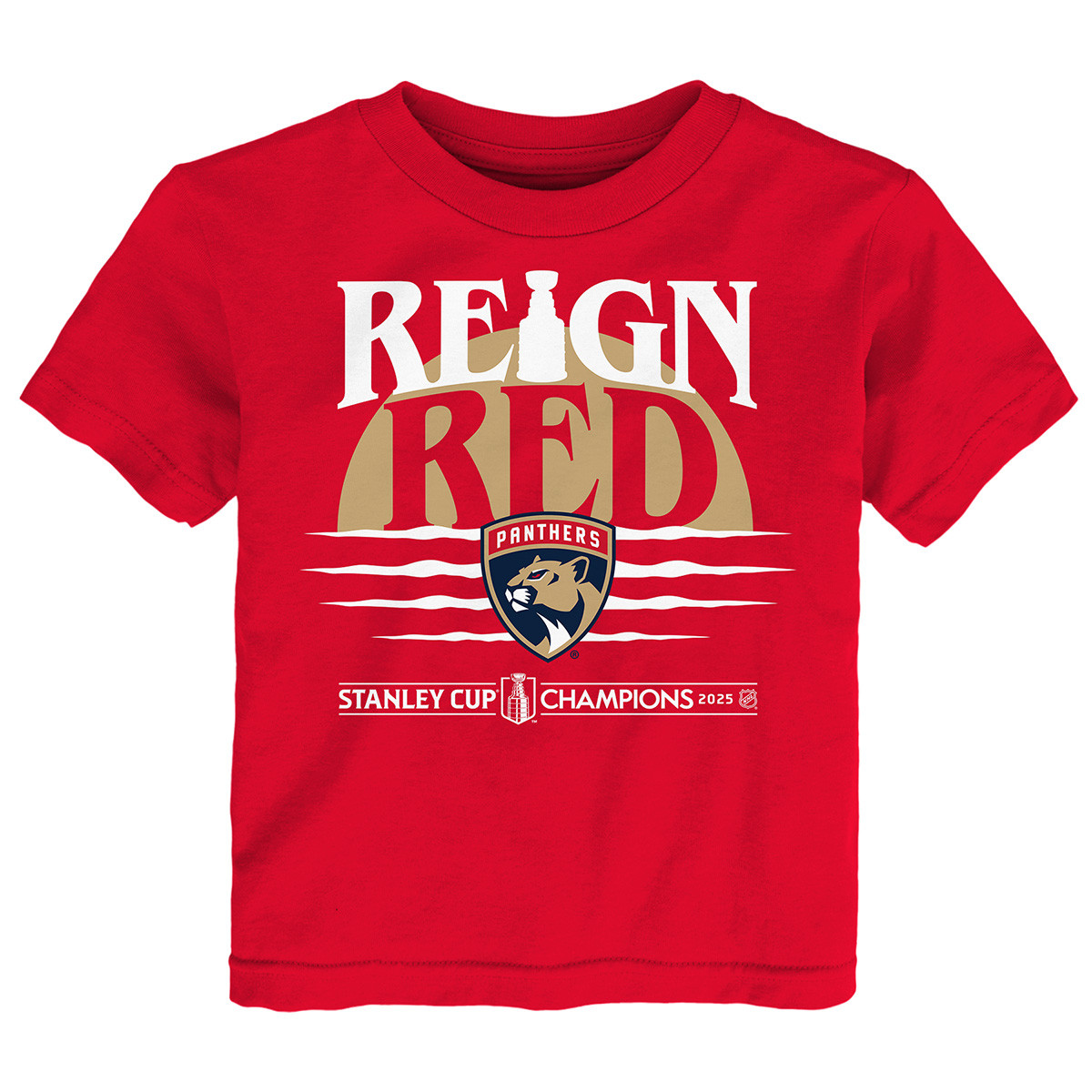 Florida Panthers Toddler 2025 Stanley Cup Champions Hometown T-Shirt