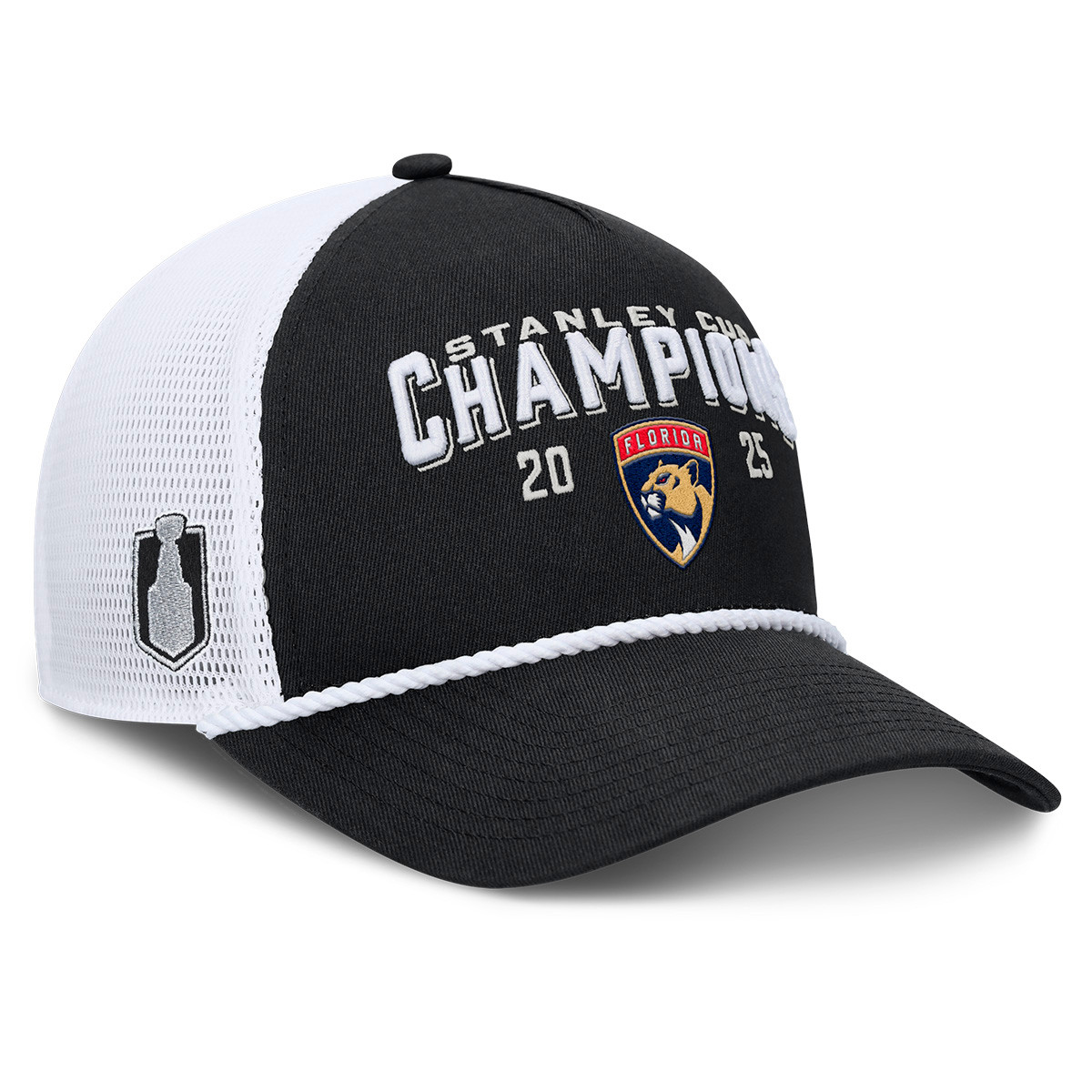 Florida Panthers 2025 Stanley Cup Champions Rope Event Cap
