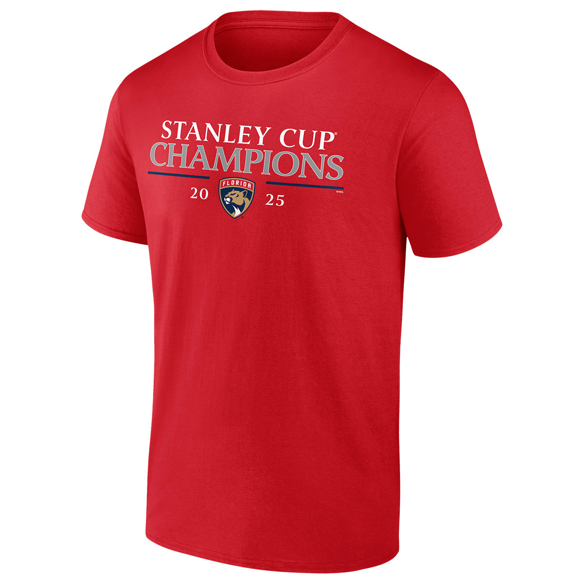 Florida Panthers 2025 Stanley Cup Champions Signature Roster T-Shirt