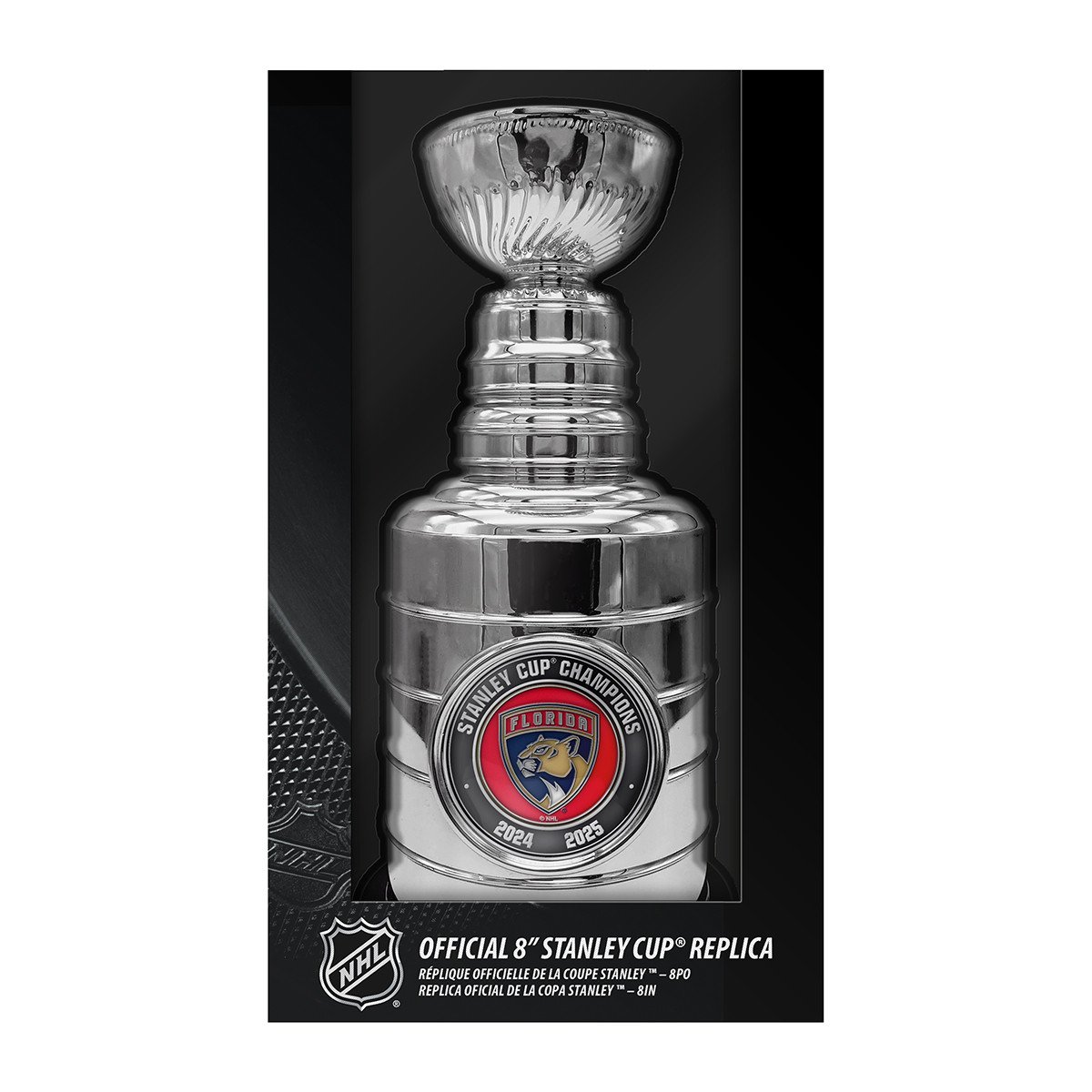 Florida Panthers 2025 Stanley Cup Champions 8" Replica Cup