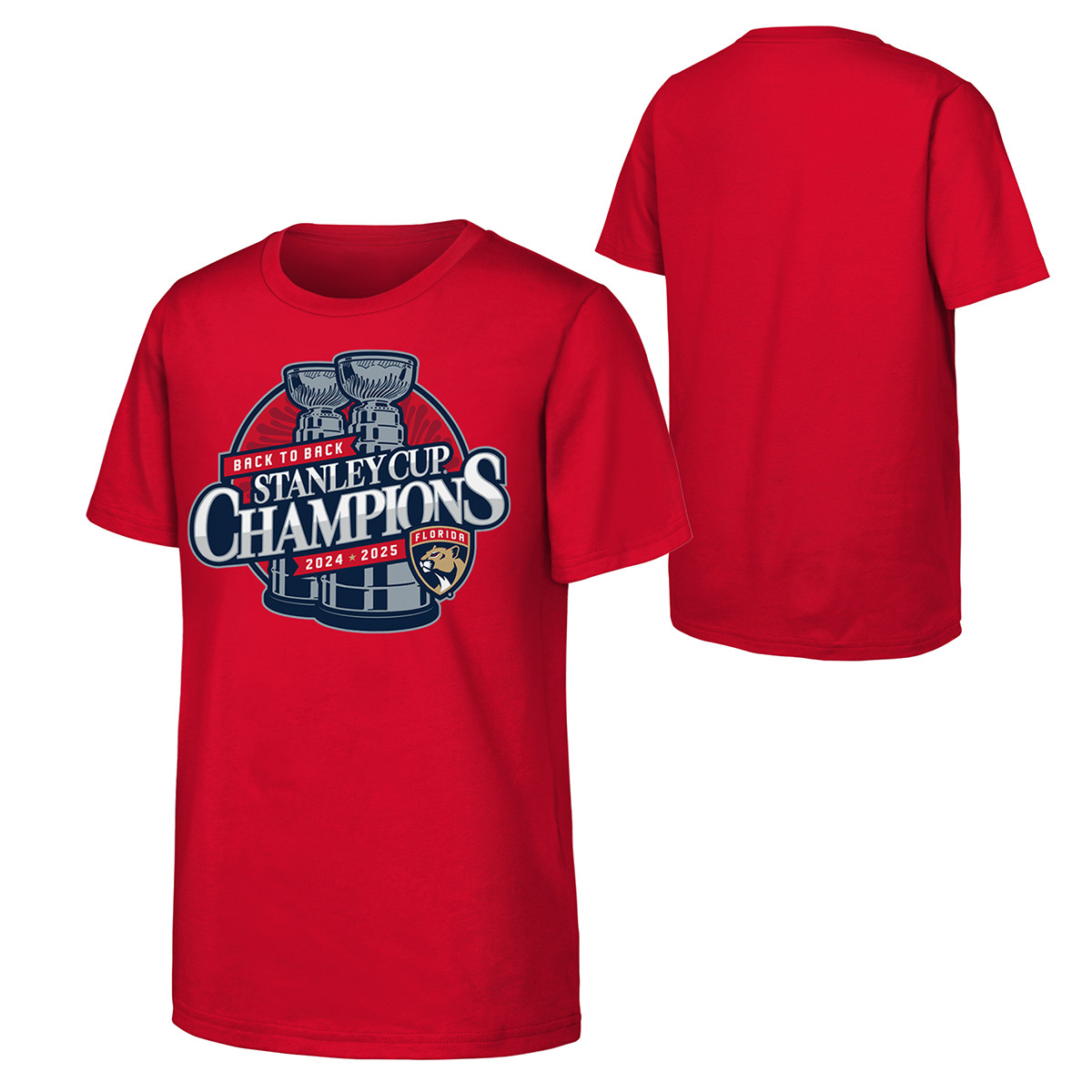 Florida Panthers Youth 2024-2025 Back-to-Back Stanley Cup