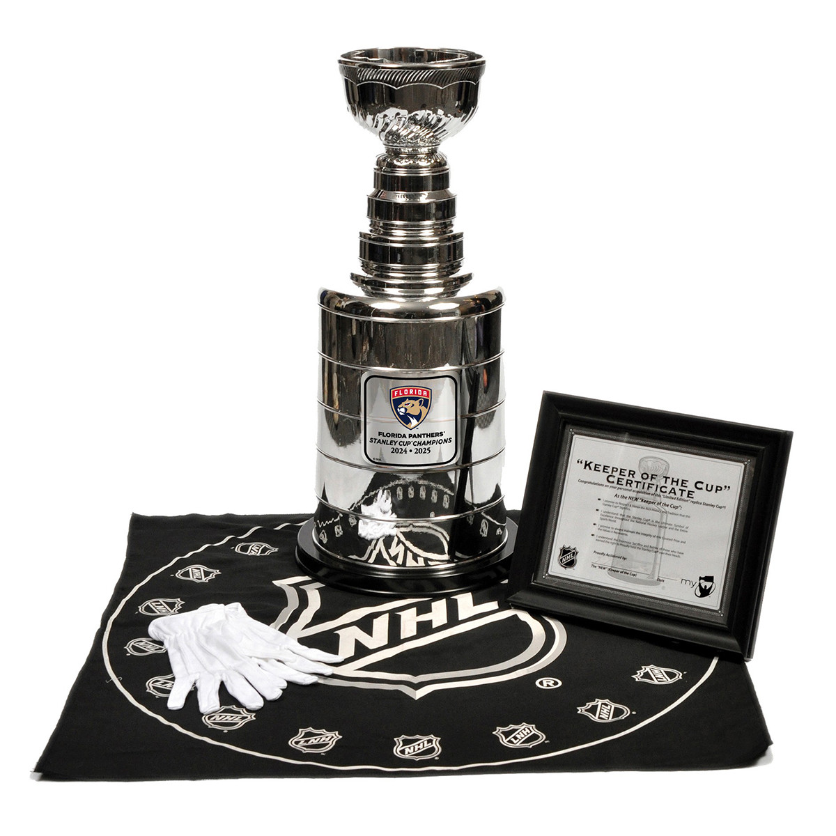 Florida Panthers 2024-2025 Back-to-Back Stanley Cup Champions 25" Replica Stanley Cup