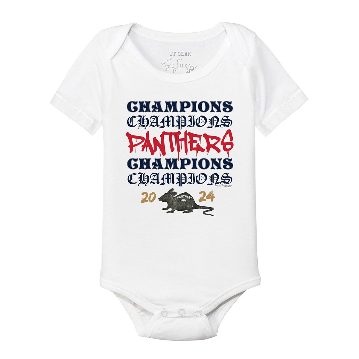 Florida Panthers Infant Champions Rat Onesie