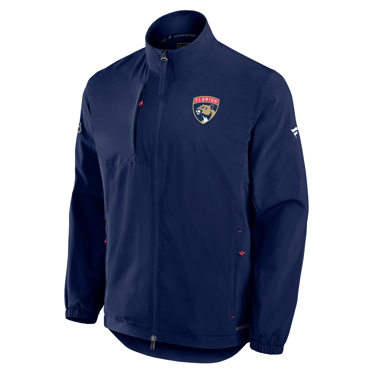 Florida Panthers 2025 Authentic Pro Rink Full-Zip Coach Jacket