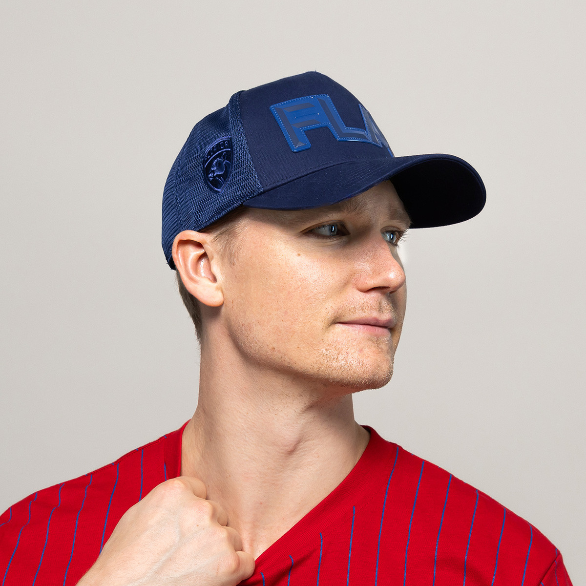 Florida Panthers 2025 Authentic Pro Road FLA Snapback Cap