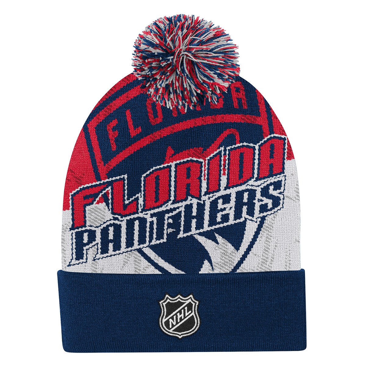 Florida Panthers Youth New Edge Knit Cap