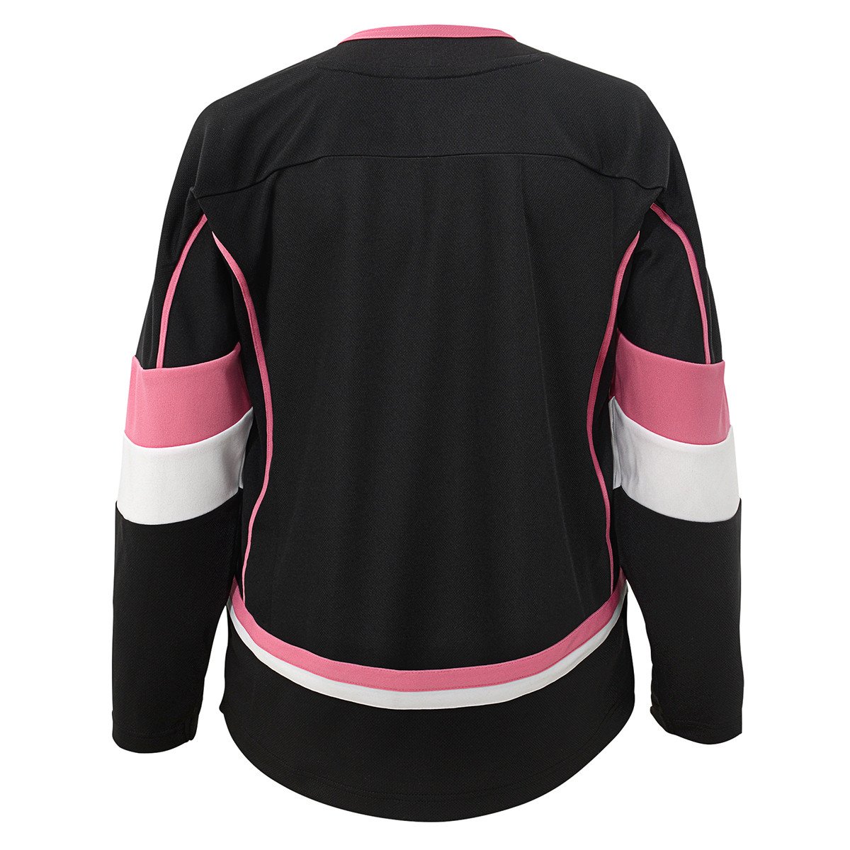Florida Panthers Toddler Girls Black & Pink Jersey