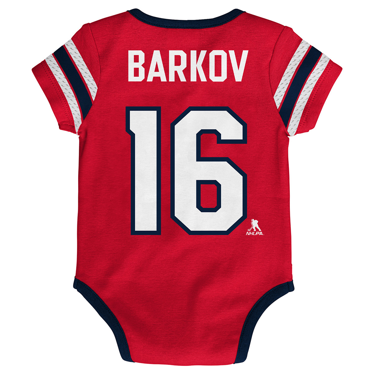 Florida Panthers Infant #16 Aleksander Barkov Hockey Pro Onesie