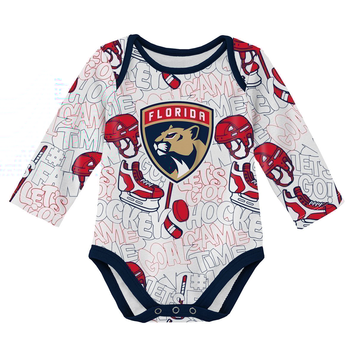 Florida Panthers Infant Chasing the Dream Long Sleeve Onesie