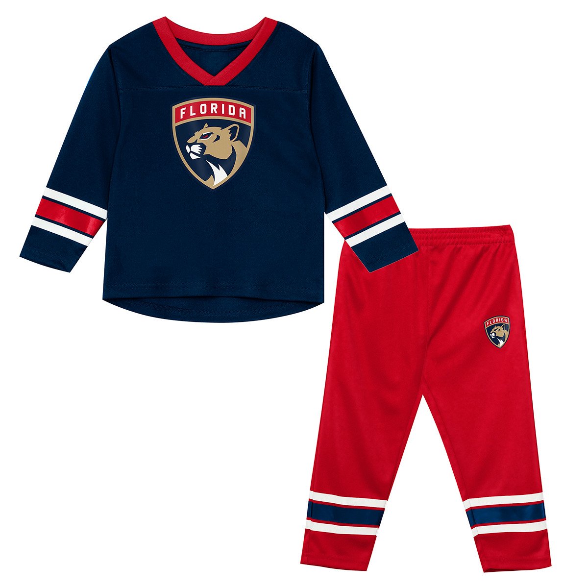 Florida Panthers Toddler Denting Long Sleeve Top and Pant Set