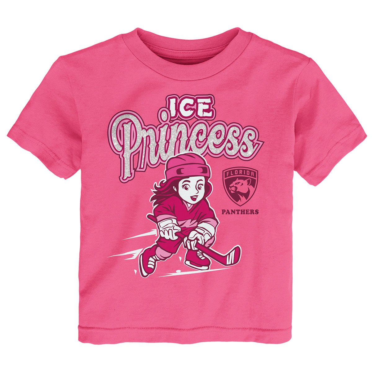 Florida Panthers Toddler Girls Ice Princess T-Shirt