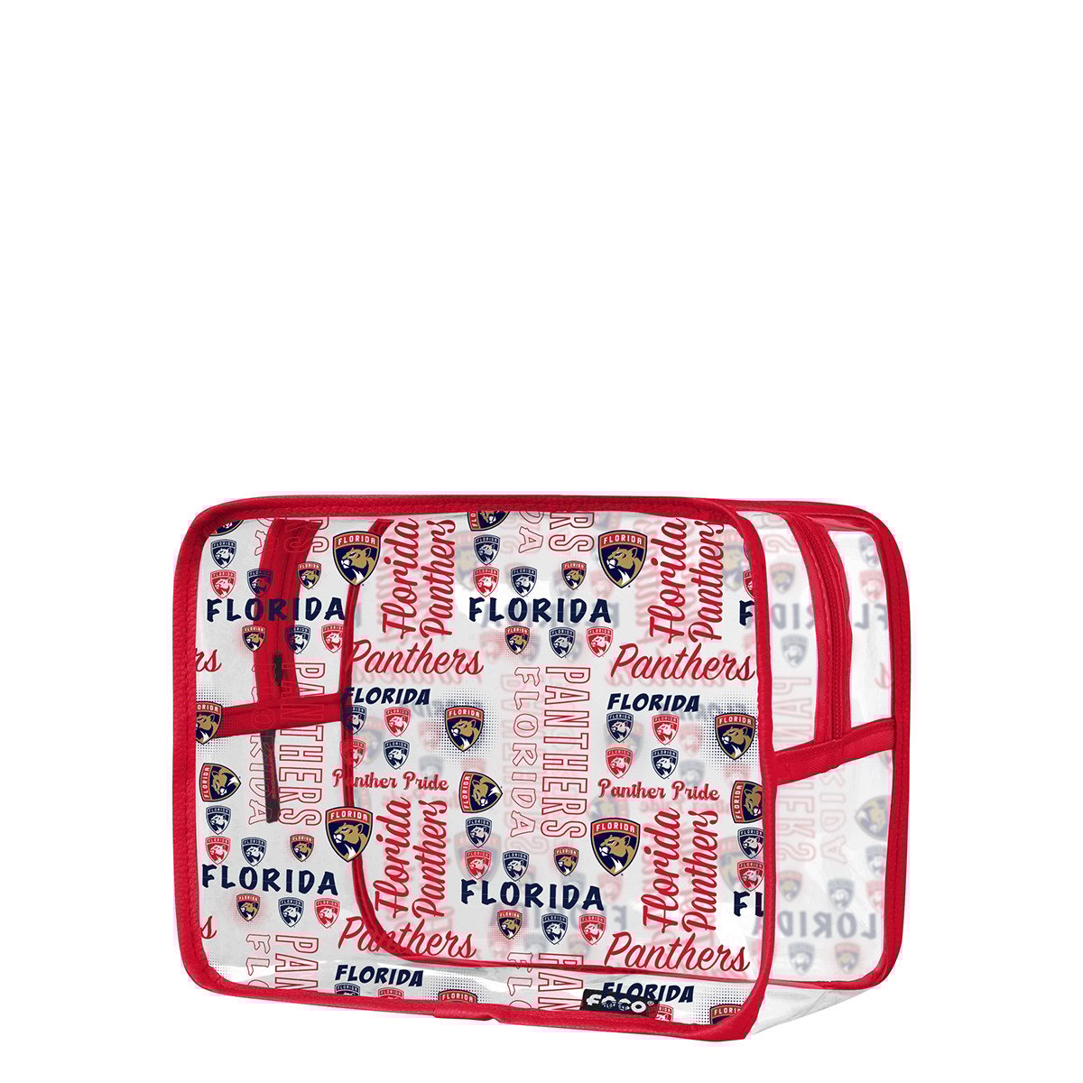 Florida Panthers Paramour Printed Clear Cosmetic Bag