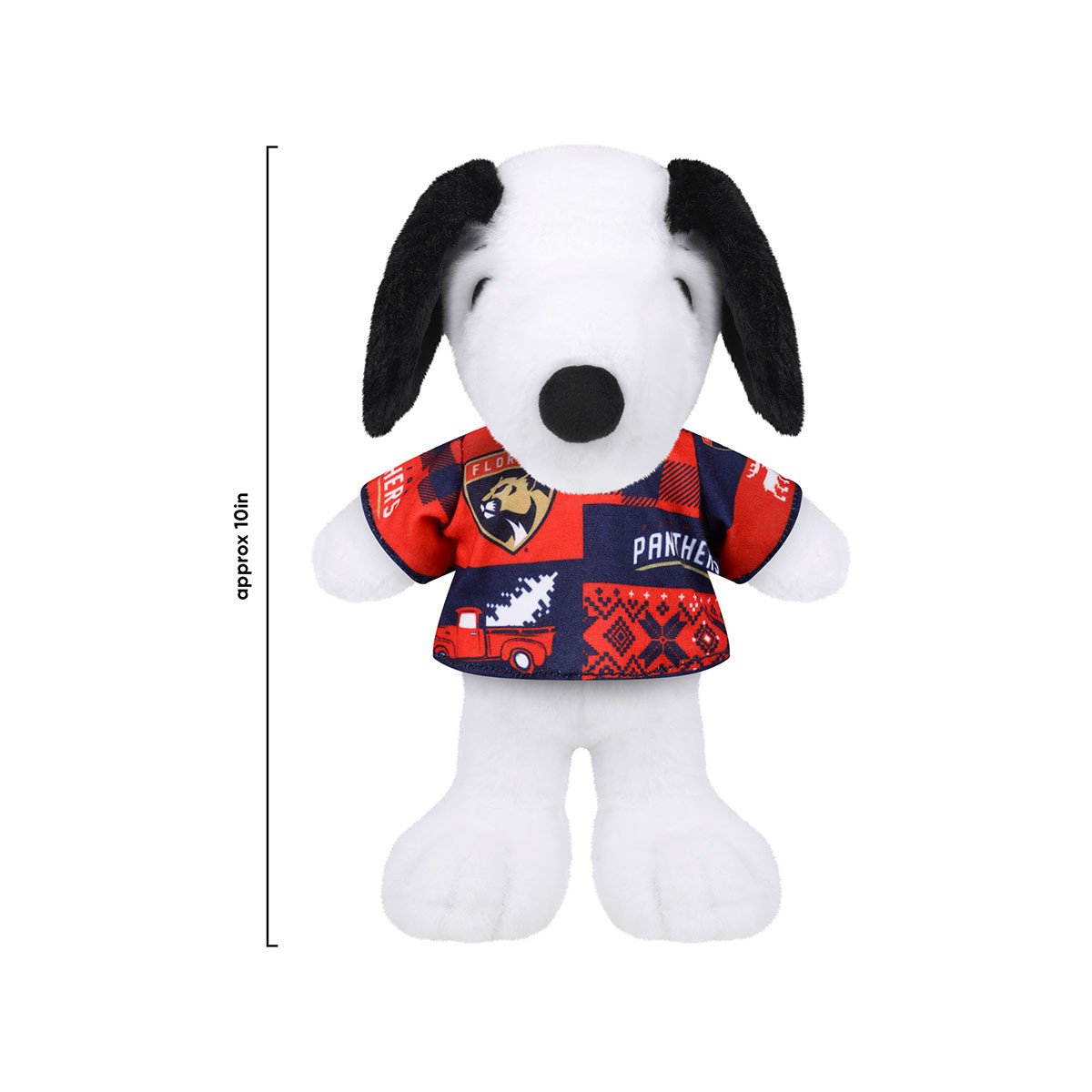 Florida Panthers Holiday Snoopy Plush