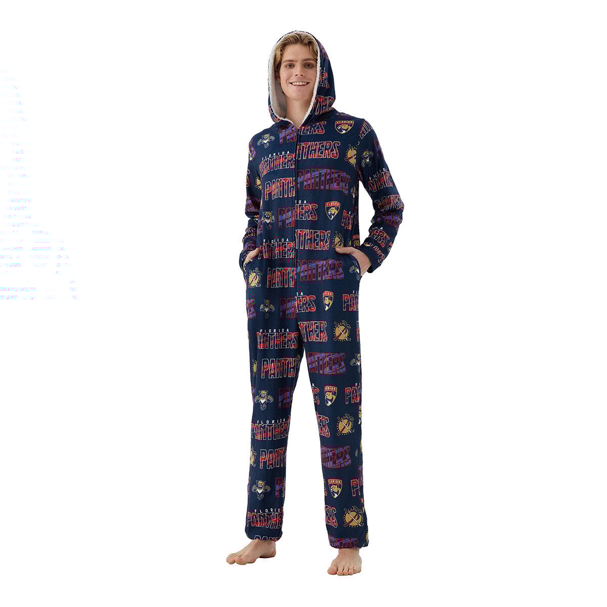 Florida Panthers Unisex Shuffle Fleece Union Suit