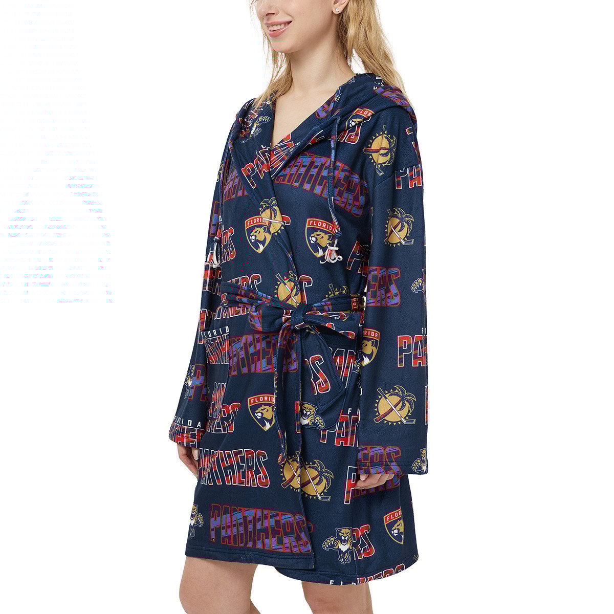 Florida Panthers Women's Shuffle Fleece Robe