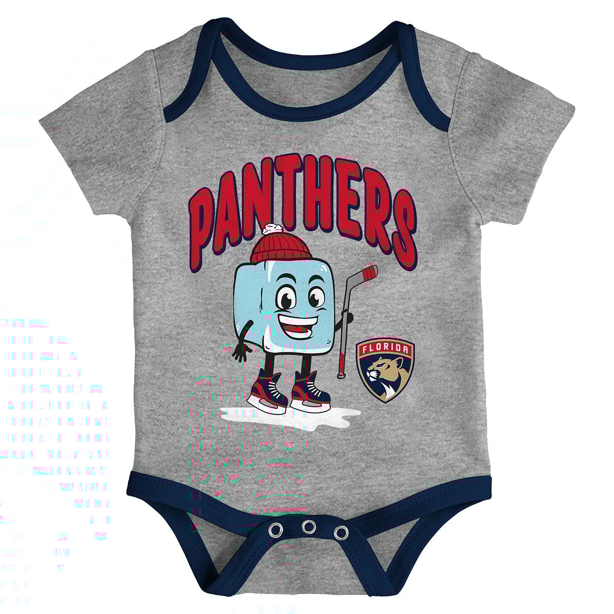 Florida Panthers Infant Triple Header 3-Pack Onesie Set