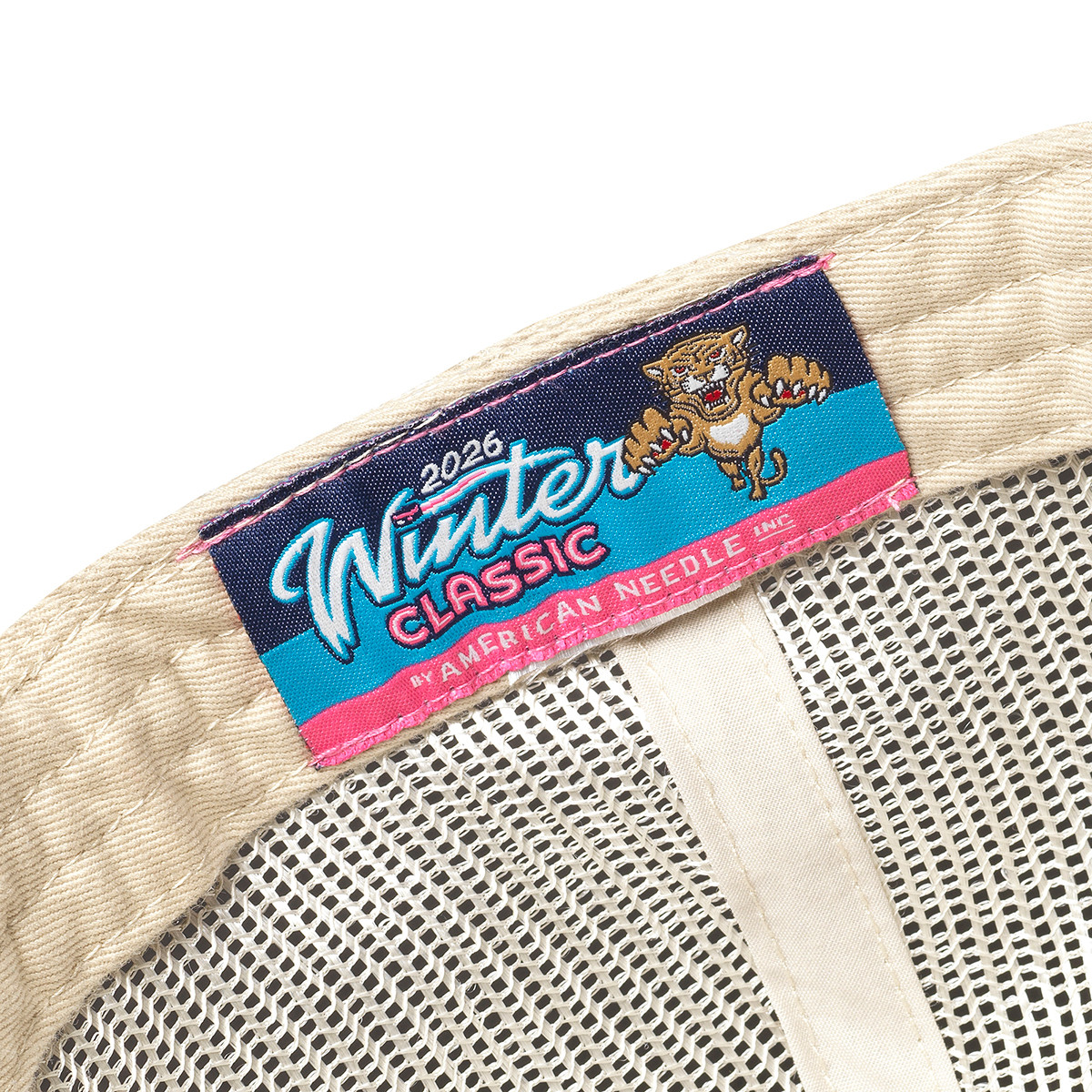 Florida Panthers NHL 2026 Winter Classic Leaping Cat Orville Cap