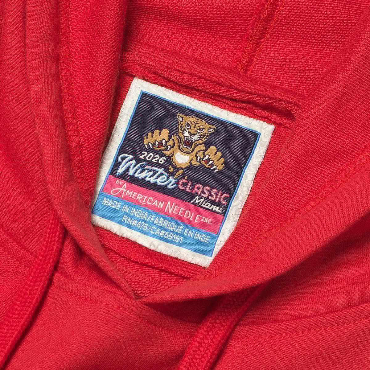 Florida Panthers NHL 2026 Winter Classic Sudbury Red Hooded Sweatshirt