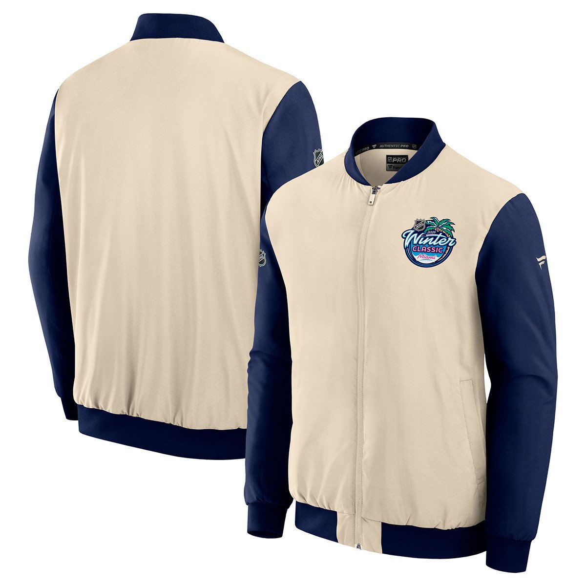 Florida Panthers 2026 NHL Winter Classic Authentic Pro Event Bomber Jacket