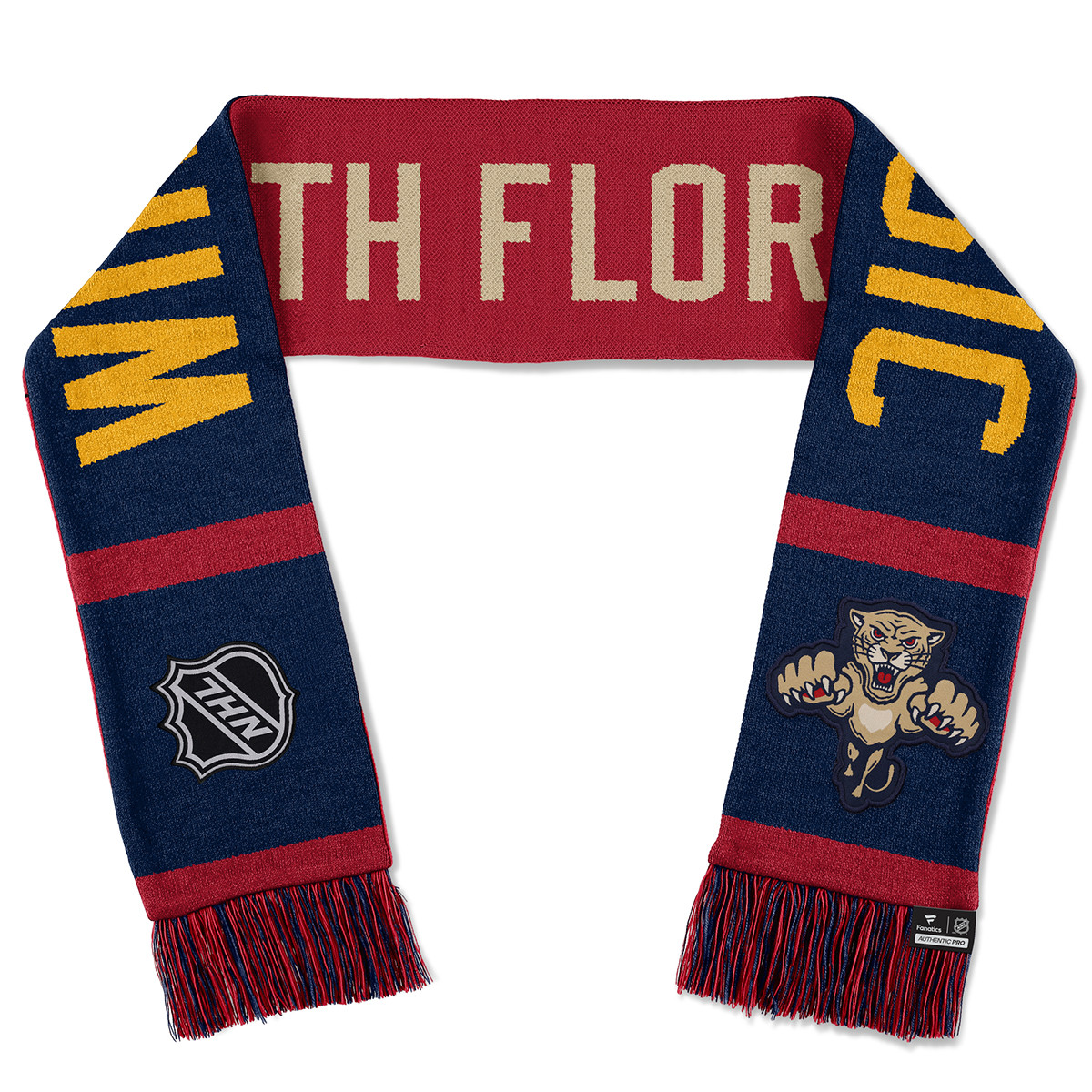 2026　WBC　00　衣宸　イーチェン　応援　両面昇華プリントスカーフ Florida Panthers 2026 NHL Winter Classic Authentic Pro Scarf - FLA