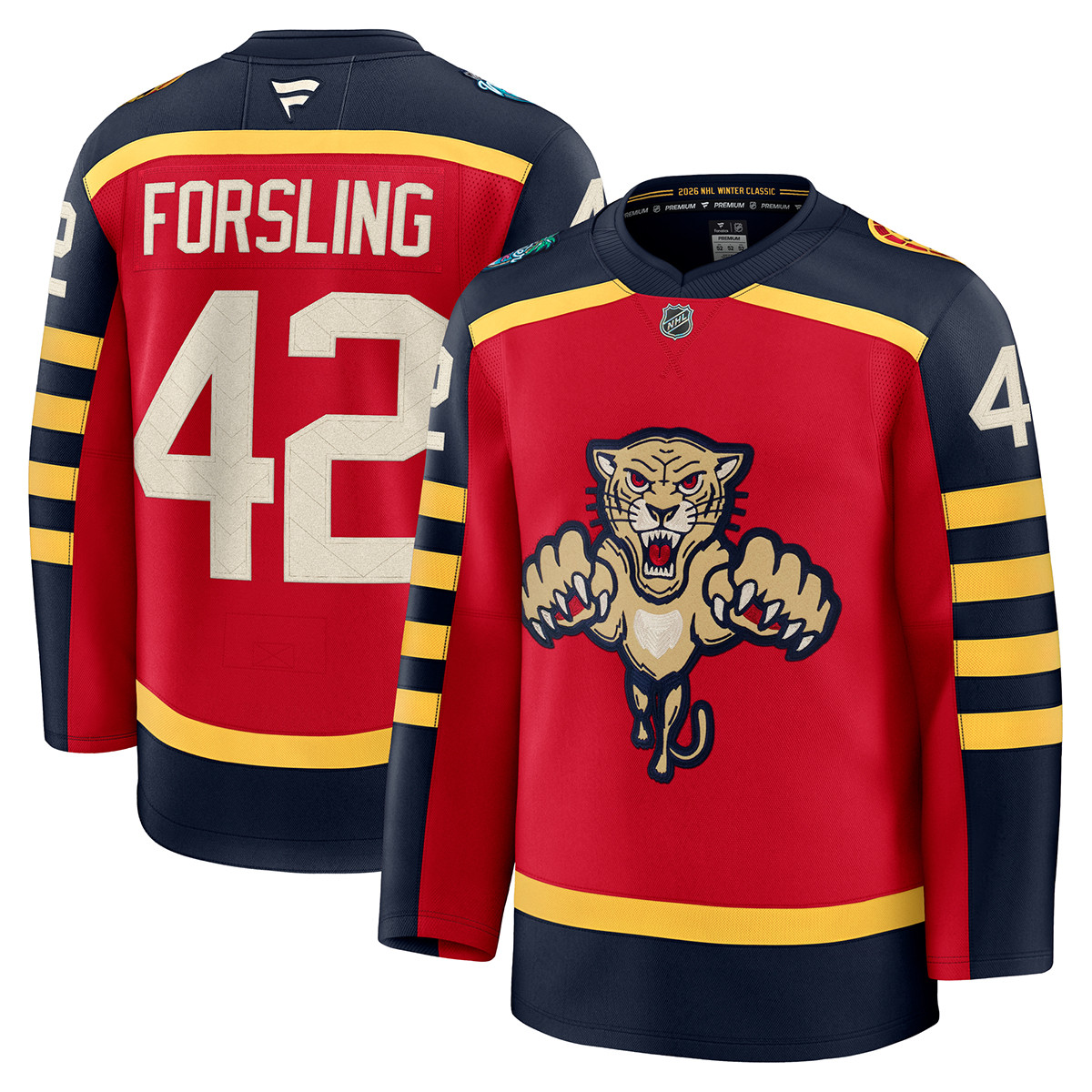 Florida Panthers NHL 2026 Winter Classic #42 Gustav Forsling