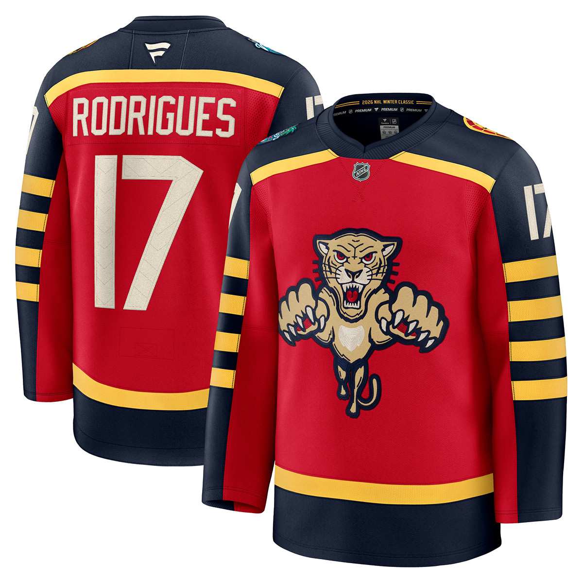 Florida Panthers NHL 2026 Winter Classic #17 Evan Rodrigues