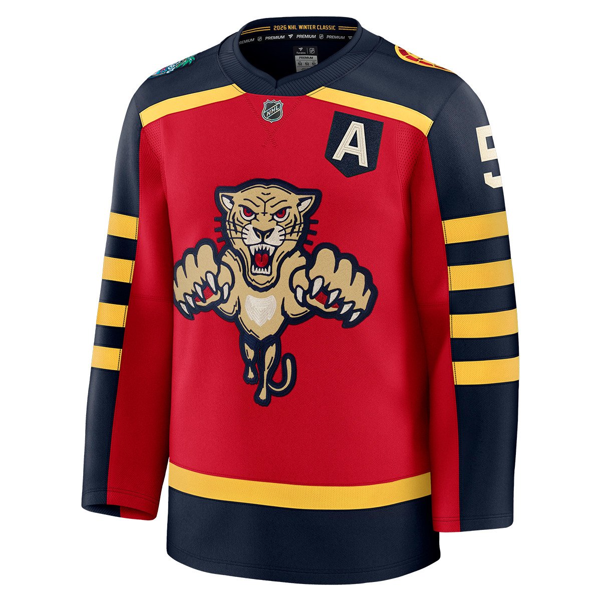 Florida Panthers NHL 2026  Winter Classic #5 Aaron Ekblad Premium Jersey