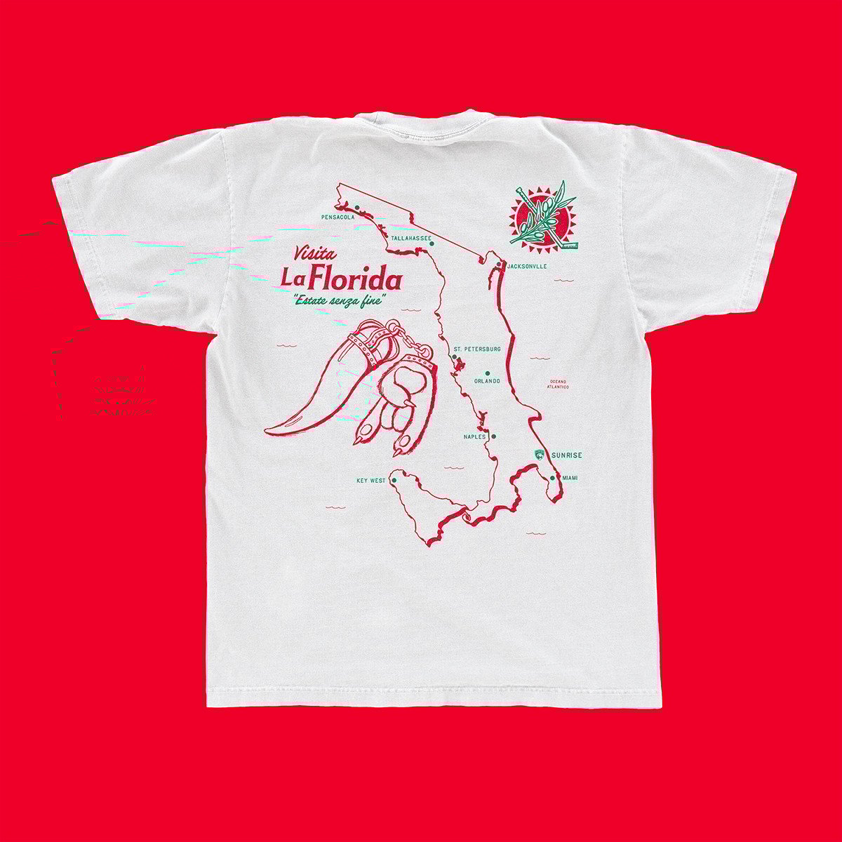 Florida Panthers La Florida Italianfest T-Shirt