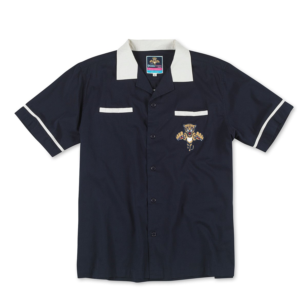 Florida Panthers NHL 2026 Winter Classic Navy Lebowski Button Down Shirt