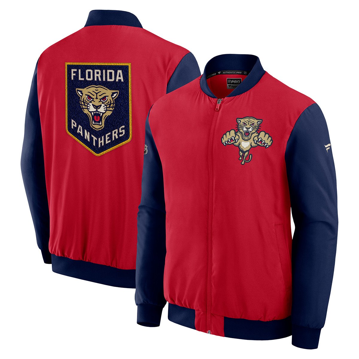 Florida Panthers 2026 NHL Winter Classic Authentic Pro Bomber Jacket