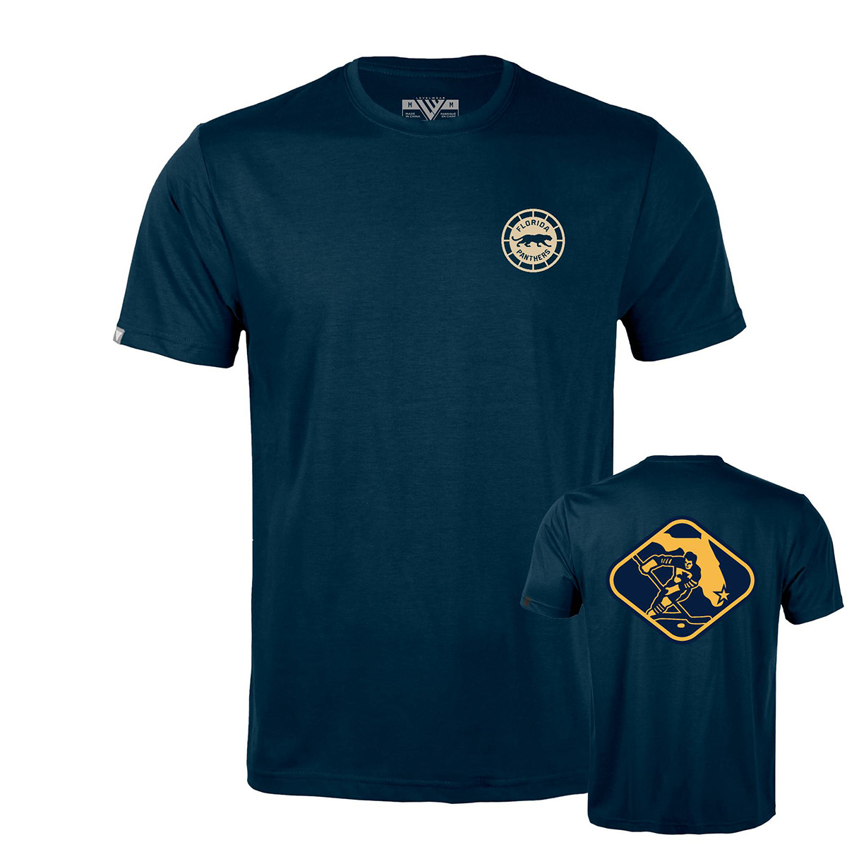 Florida Panthers 2026 NHL Winter Classic Pant Logo Navy T-Shirt