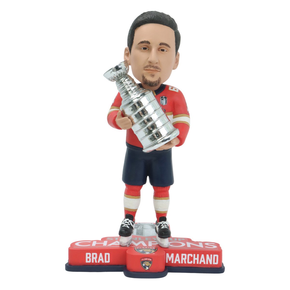 Florida Panthers 2025 Stanley Cup Champions Brad Marchand Bobblehead