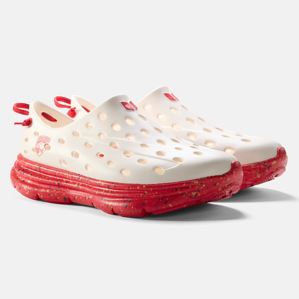 Florida Panthers KANE Adult Active Recovery Shoe White/Red