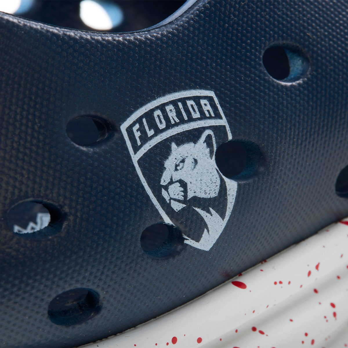 Florida Panthers KANE Adult Active Recovery Shoe Navy/White