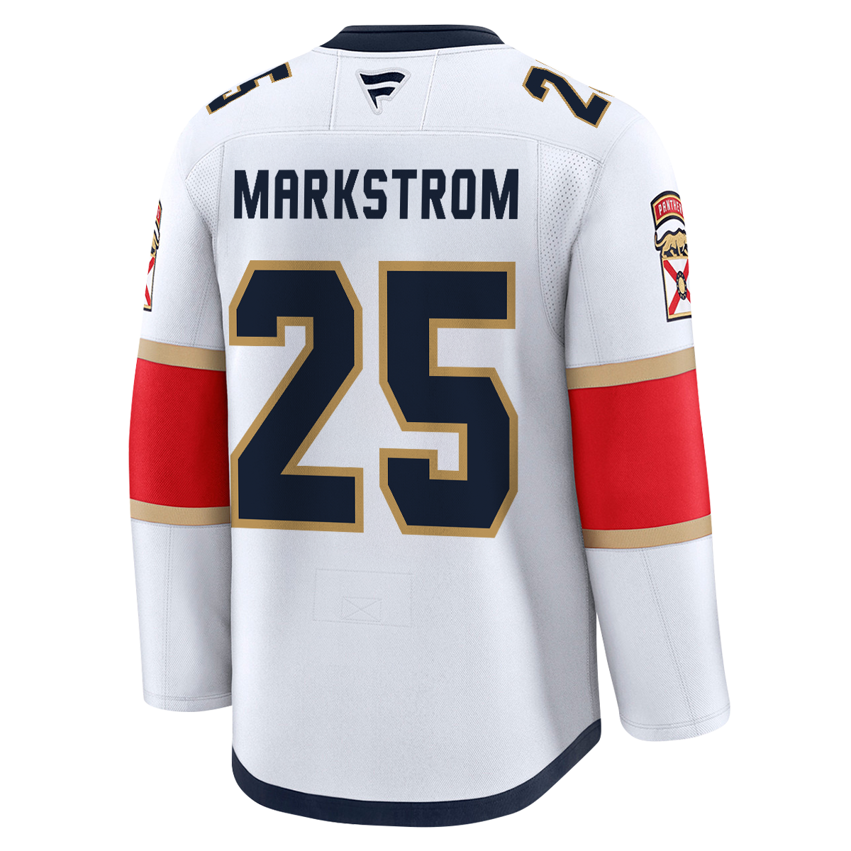 Florida Panthers #25 Jacob Markstrom Premium Authentic Away Jersey