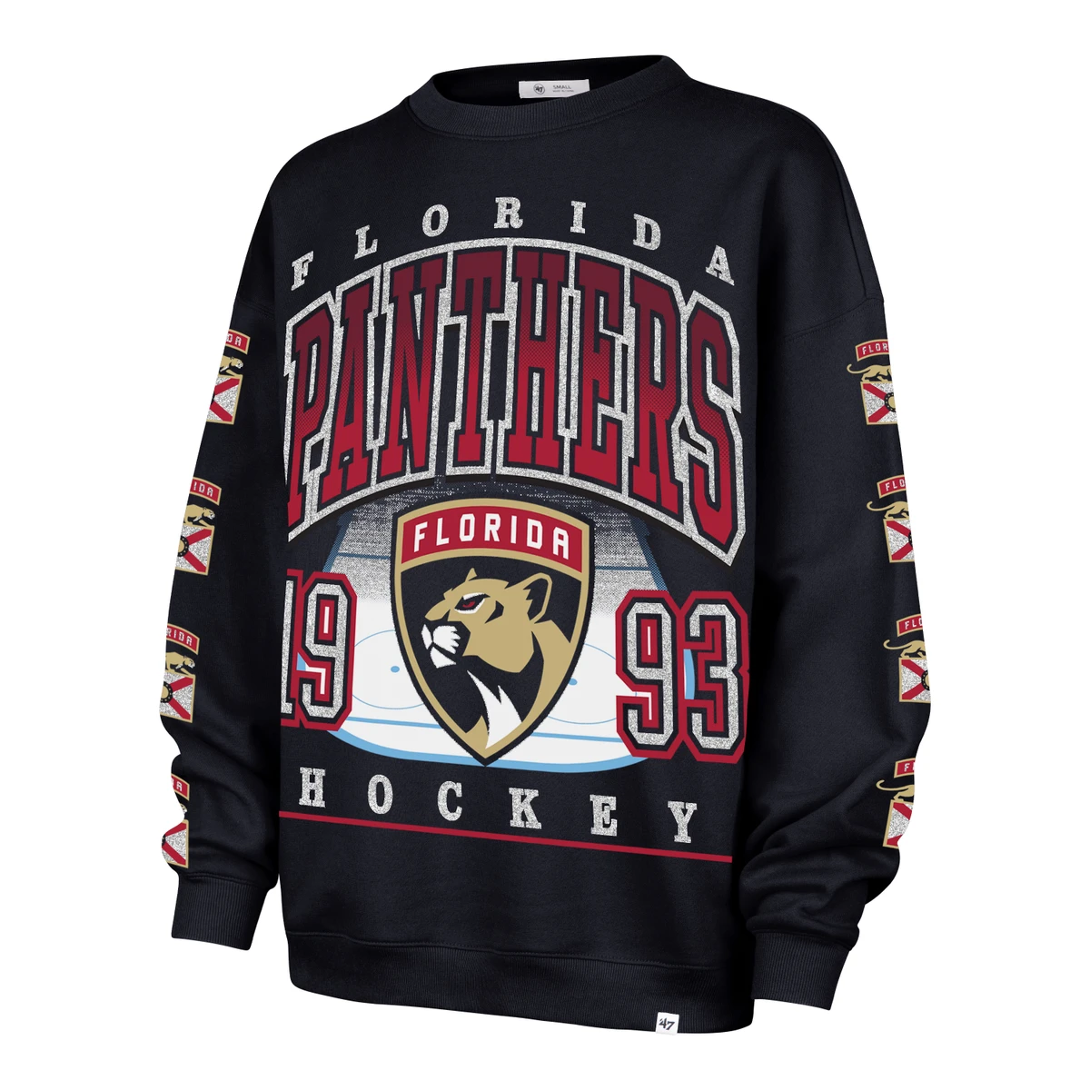 Florida Panthers Women's Go Oversized Crew Neck Sweatshirt