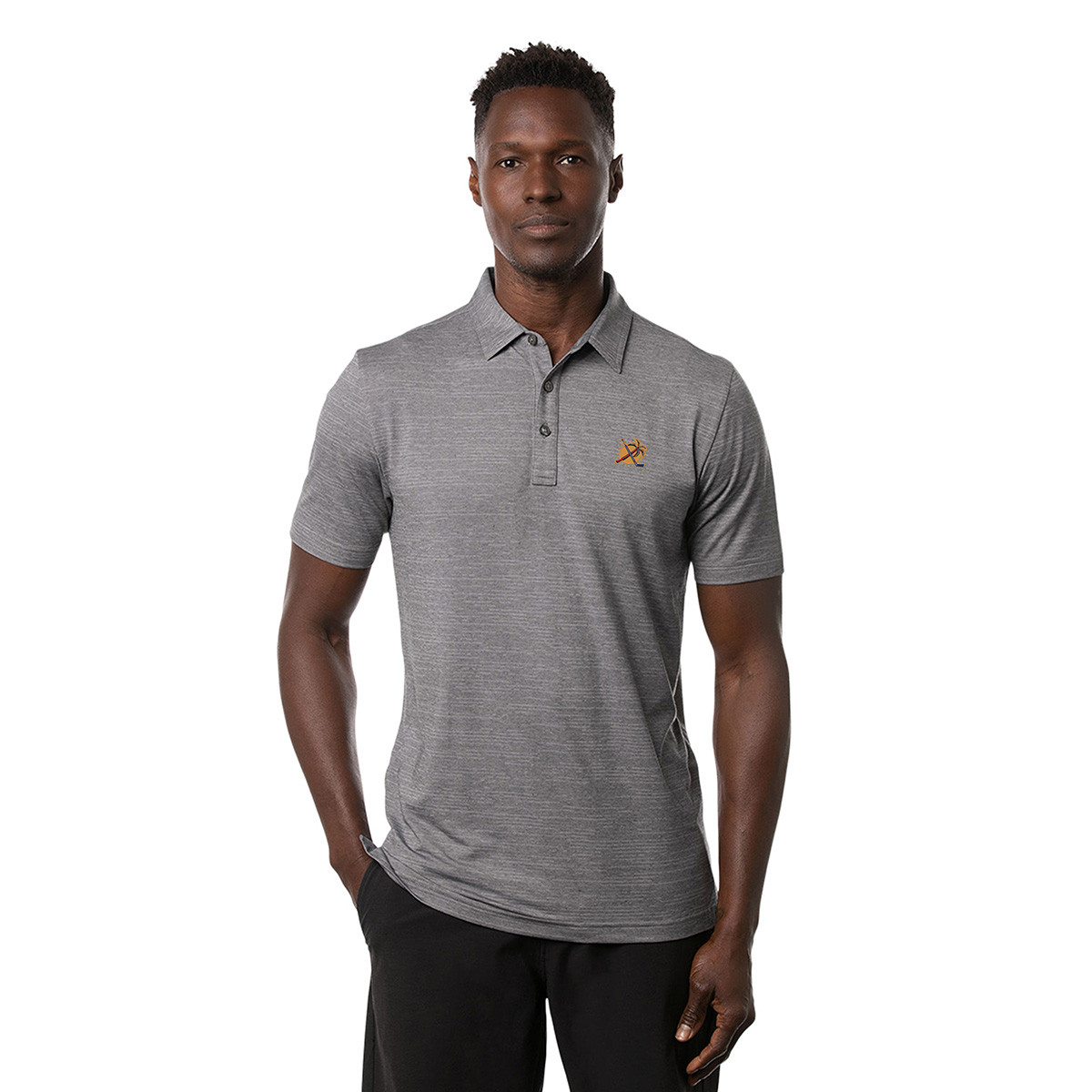 Florida Panthers Heater Sun Stick Polo FLA TEAM SHOP