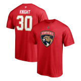 Florida Panthers #30 Spencer Knight Name & Number Shirt