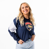 Florida Panthers Women's Insight Long Sleeve Crop Shirt