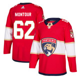 Florida Panthers #62 Brandon Montour Authentic Home Jersey