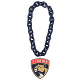 Florida Panthers Navy Shield Logo Fan Chain