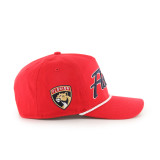 Florida Panthers Red Overhand Script Cap