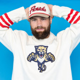 Florida Panthers Natural Overhand Script Cap