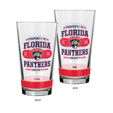 Florida Panthers Property Of Pint Glass