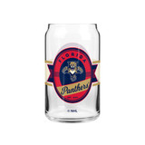 Florida Panthers Nostalgia Beer Can Glass