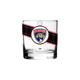 Florida Panthers Black Label Rocks Glass