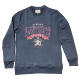 Florida Panthers 30th Anniversary Easton Crewneck Sweatshirt