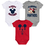 Florida Panthers Infant Disney Winning Team 3-Pack Bodysuit